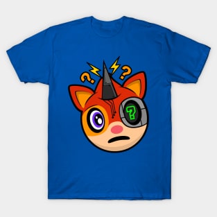 Confused Cyborg Squirrel Oskar T-Shirt